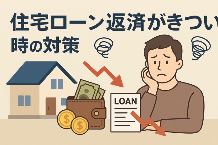 【住宅ローン返済がきつい人必見】今すぐできる7つの対策