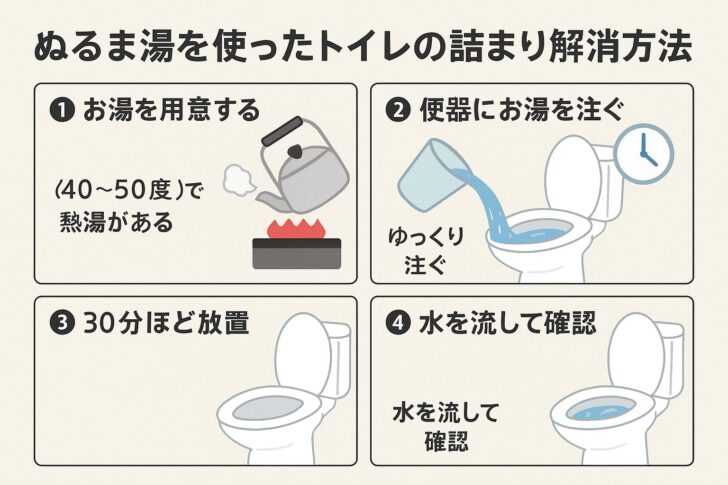 【保存版】トイレの詰まり解消方法と原因