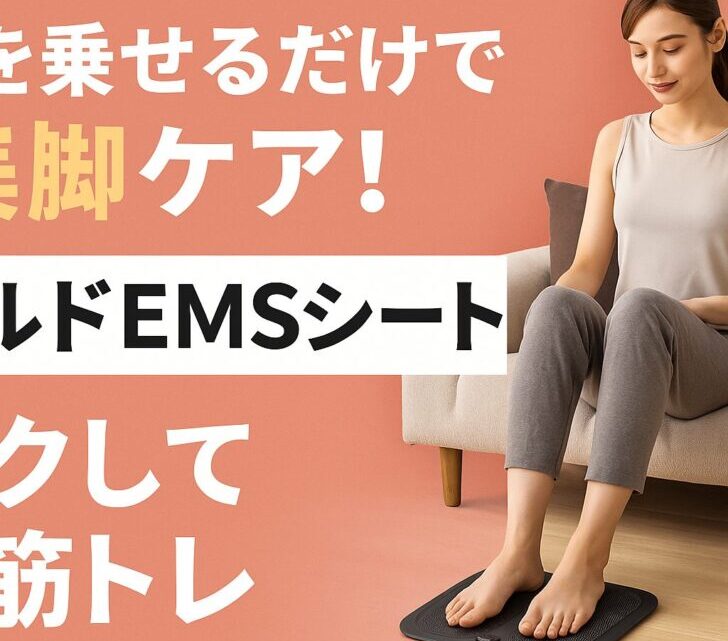 【口コミで話題】ルルドスタイル EMSシートとは？