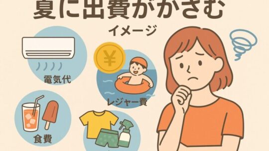 夏に出費がかさむ理由とは？具体例と節約対策を解説