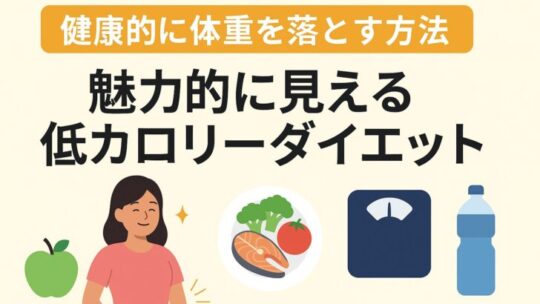【保存版】無理せず痩せたい人必見！健康的に体重を落とす7つの方法