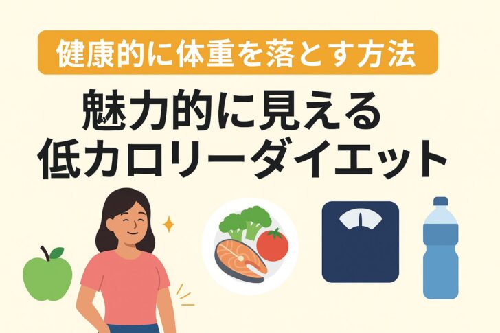 【保存版】無理せず痩せたい人必見！健康的に体重を落とす7つの方法
