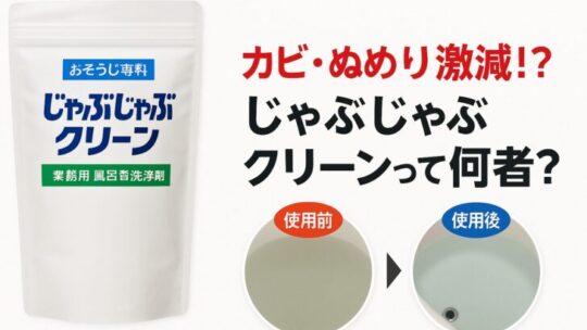 【プロも絶賛】じゃぶじゃぶクリーンで風呂釜のカビ・ぬめりが激減！使ってわかった効果と口コミ