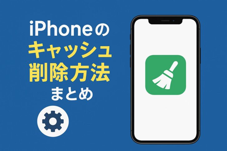 iPhoneのキャッシュ削除方法まとめ