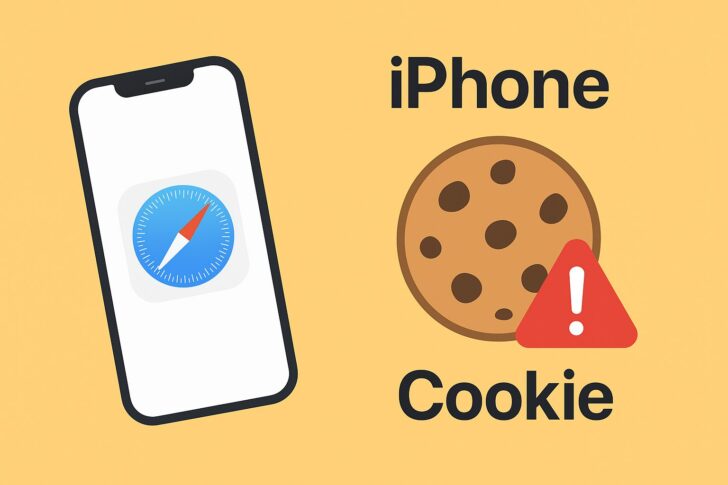 iPhoneでCookieを削除する時の注意点