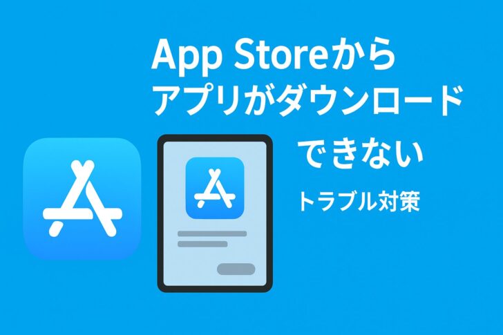 App Storeからアプリがダウンロードできない時の詳しい対処ガイド（iPad向け）