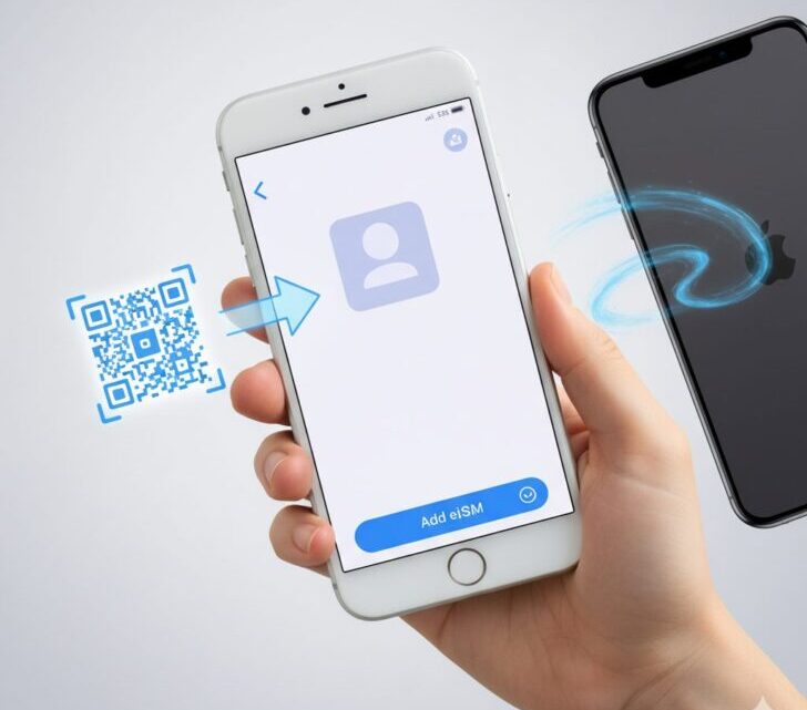 【初心者でも簡単！】iPhoneのeSIM設定方法をわかりやすく解説！SIMカードの差し替えはもう不要