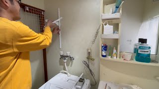 洗濯機上の「もったいない空間」を何とかしたい！