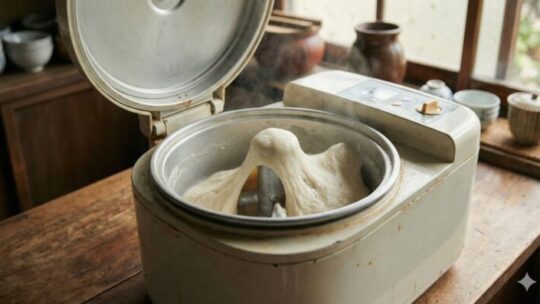 餅が柔らかい原因は「水分」じゃなかった！20年選手の餅つき機でコシが消える本当の理由